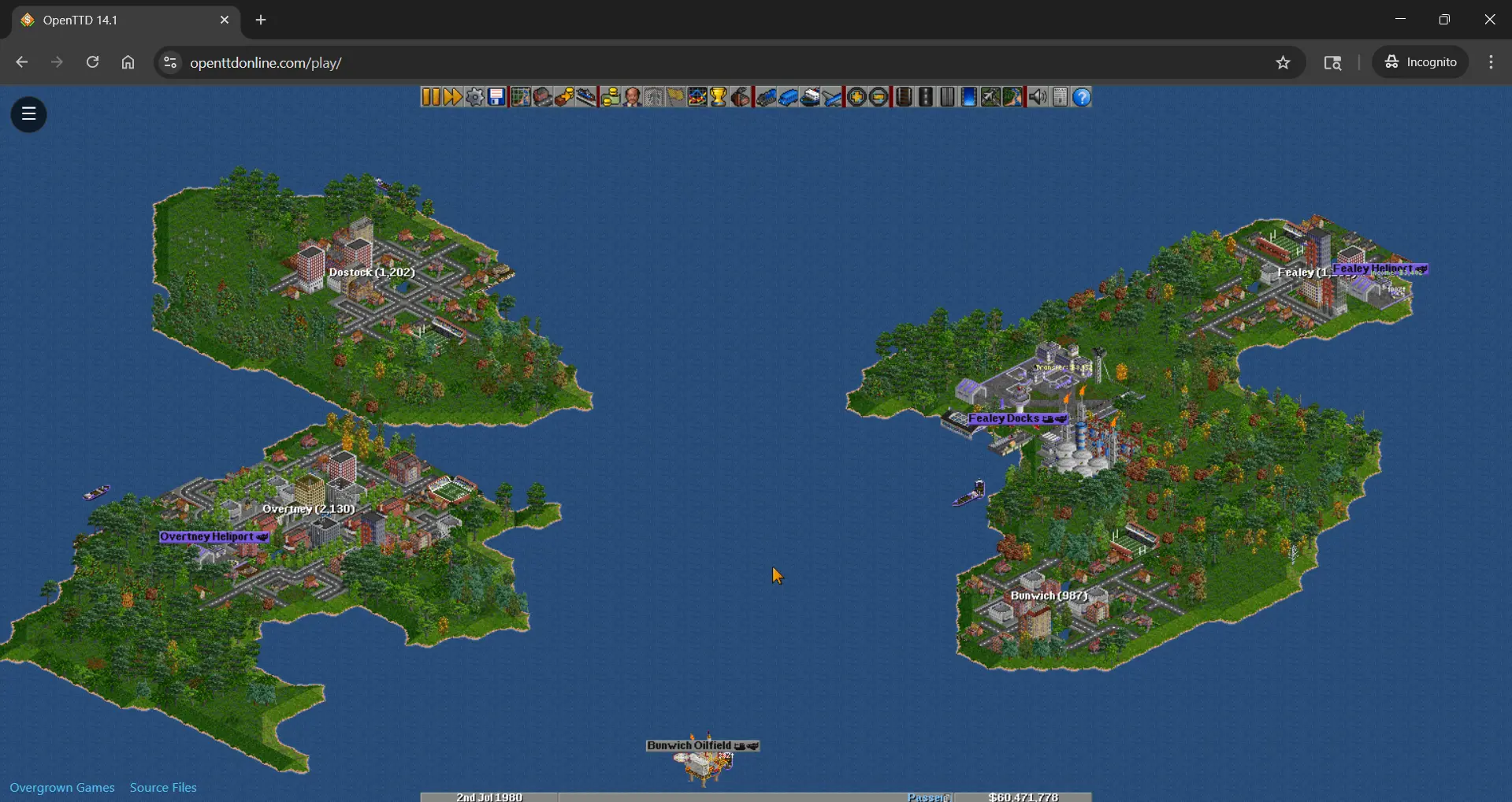 Coastal rail and ships